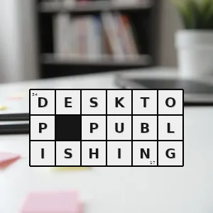 Hasło krzyżówkowe desktop - desktop publishing – rozwiązanie, synonimy, podpowiedzi i definicje krzyżówkowe